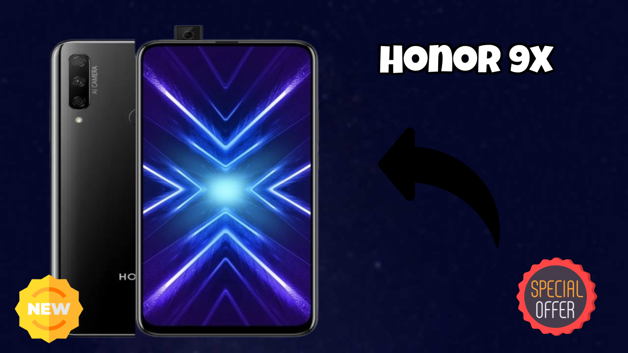 Honor 9X at ₹15,999 - Complete Specifications