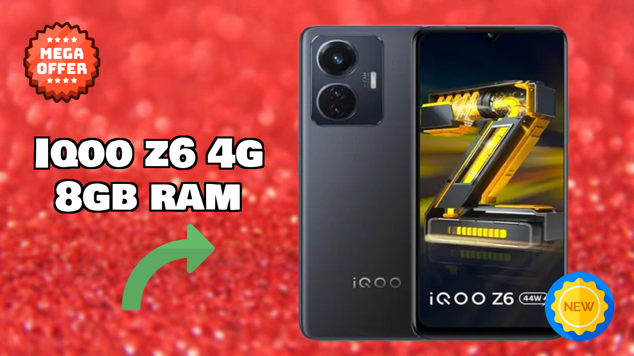 IQOO Z6 4G 8GB RAM Display Review: 6.44 Inches (16.36 Cm) Screen Quality