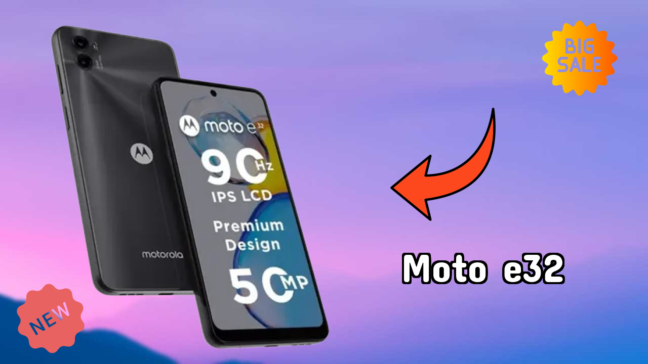 Moto E32 Display Size: 6.5 Inches (16.51 Cm) Screen Test