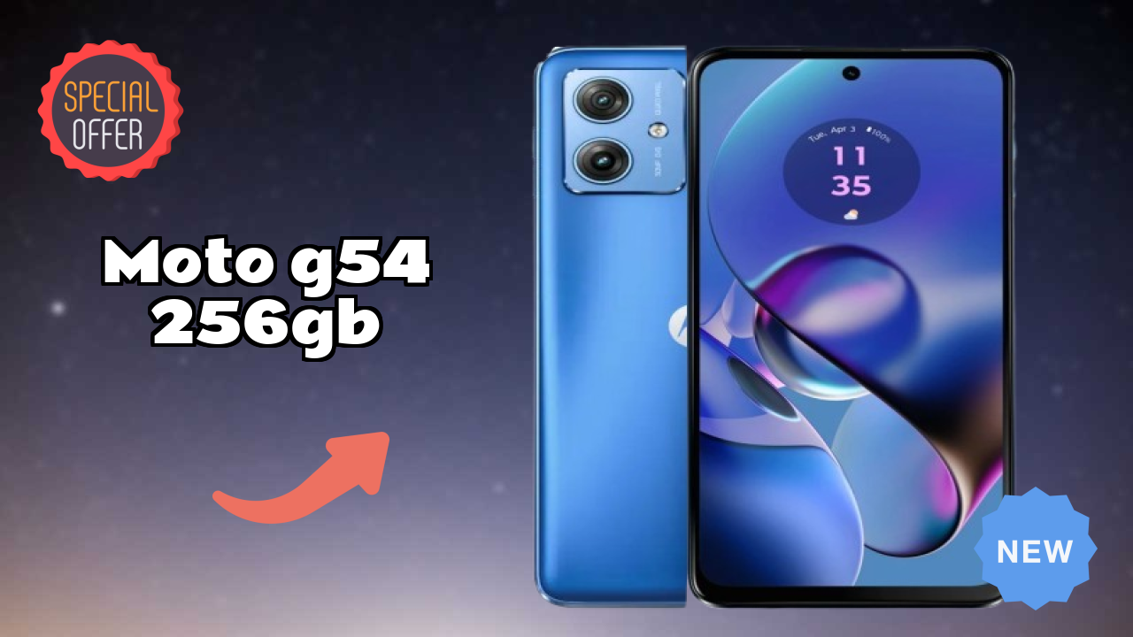 Moto G54 256GB Price Drop: Available at Just ₹16,999