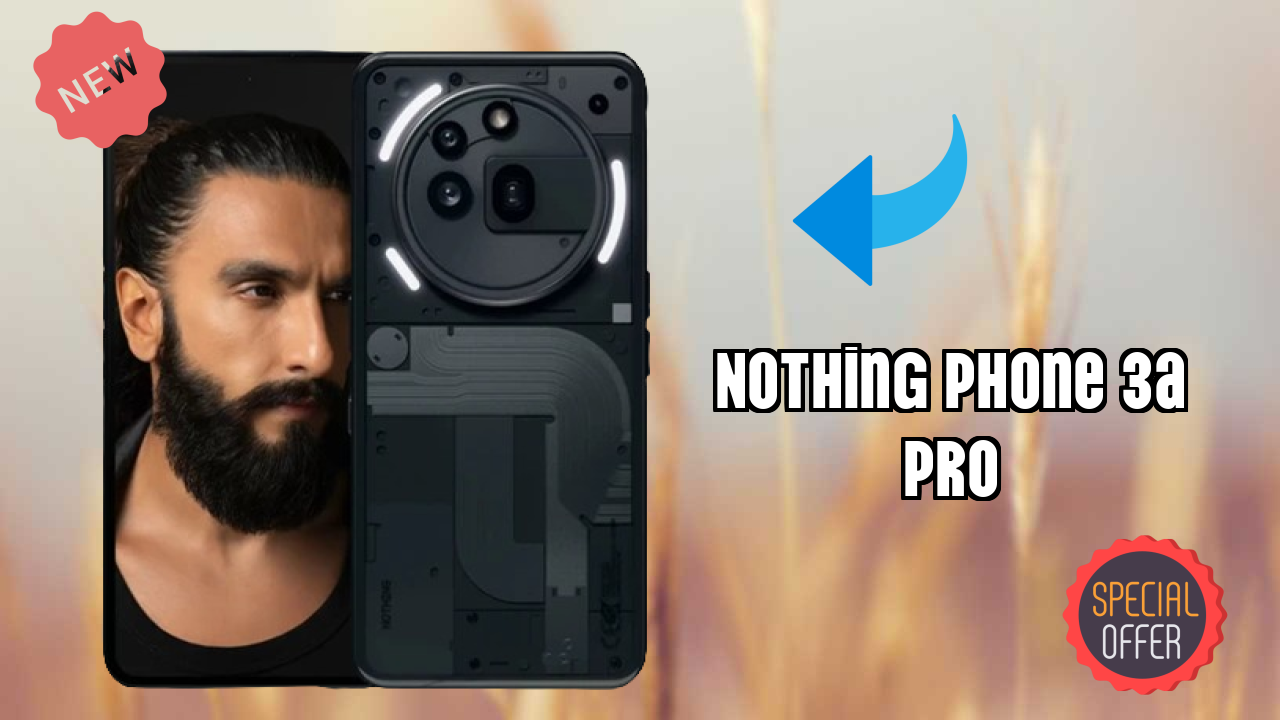 Nothing Phone 3a Pro Display Size: 6.77 Inches (17.2 Cm) Screen Review