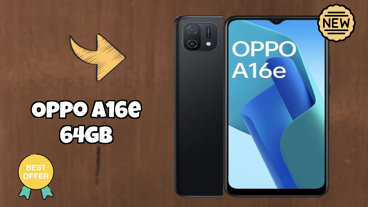 OPPO A16e 64GB Display Size: 6.52 Inches (16.56 Cm) Screen Review