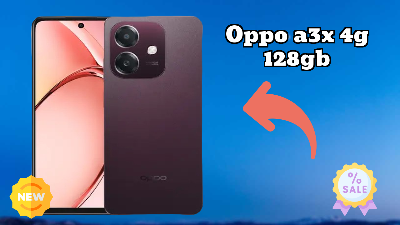 OPPO A3x 4G 128GB Price Drop: Now Just ₹9,999 Available
