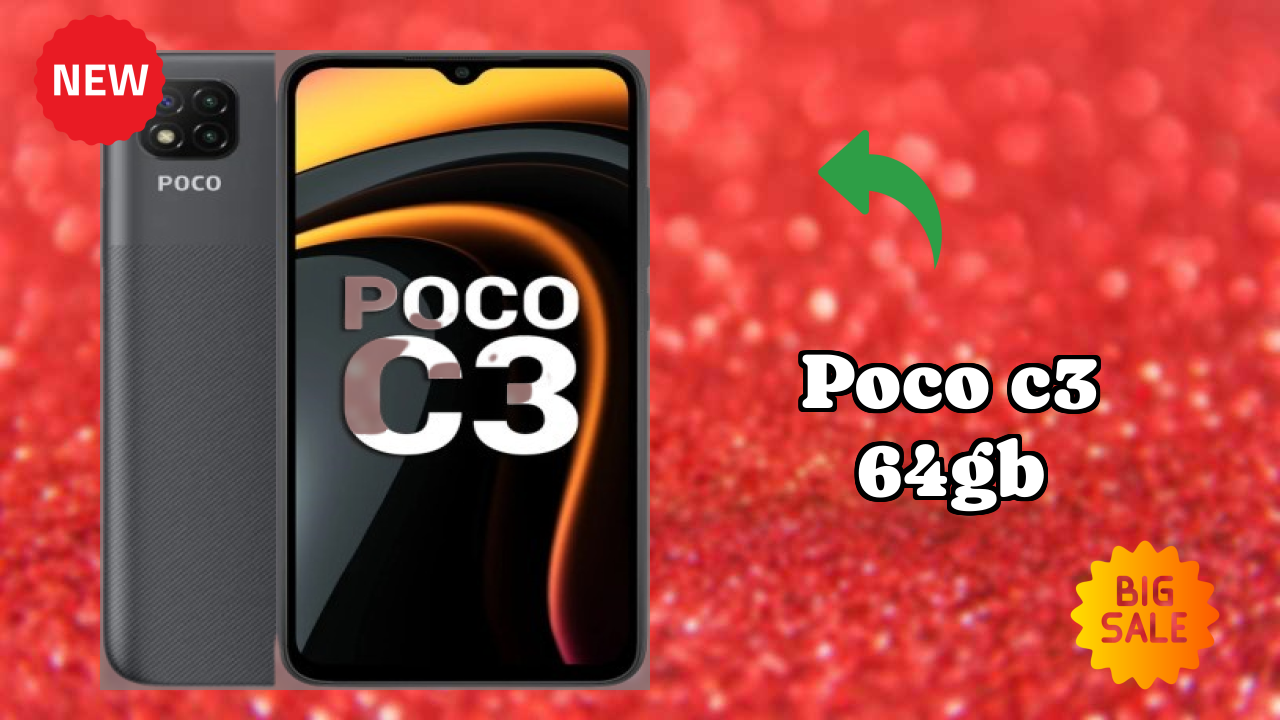POCO C3 64GB Price Drop Alert: Just ₹8,499 Now