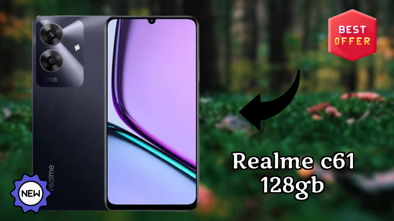 Realme C61 128GB Display Review: 6.78 Inches (17.22 Cm) Screen Test