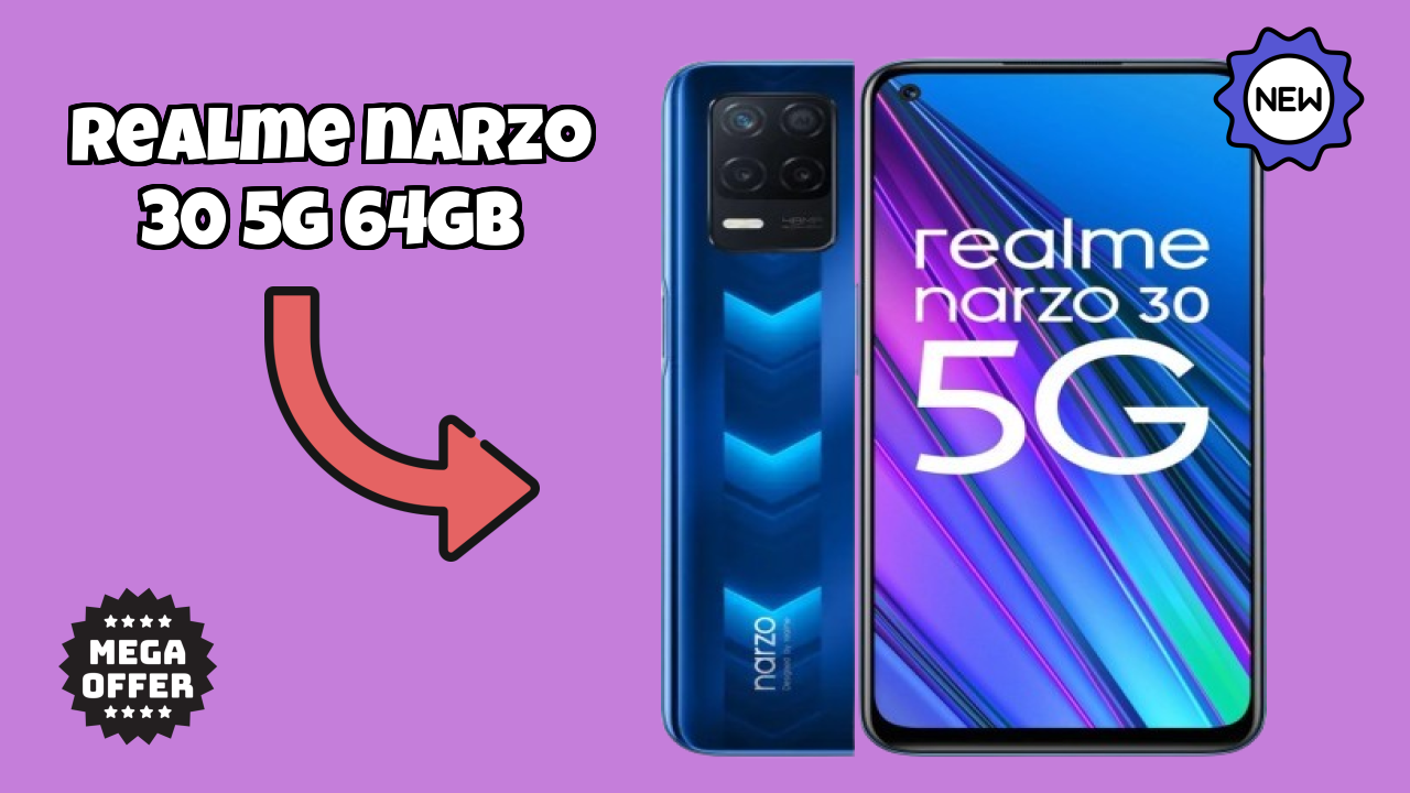 Realme Narzo 30 5G 64GB Display Analysis: IPS LCD Quality
