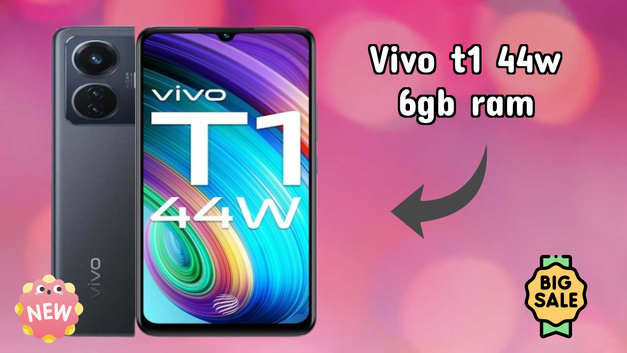Vivo T1 44W 6GB RAM Review: 6 GB RAM Gaming Analysis